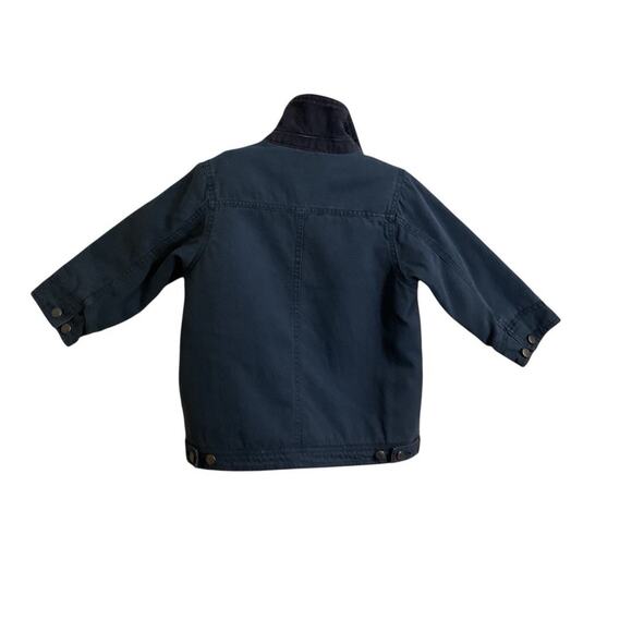The Children's Place Navy Blue Jacket Kids Size 3T Blue Fleece Lining - Picture 4 of 10